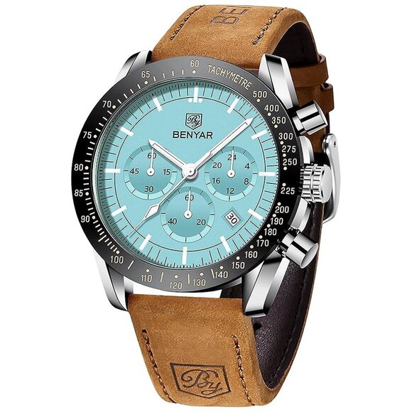 Watch for Men Analog Quartz Chronograph Waterproof Luminous...